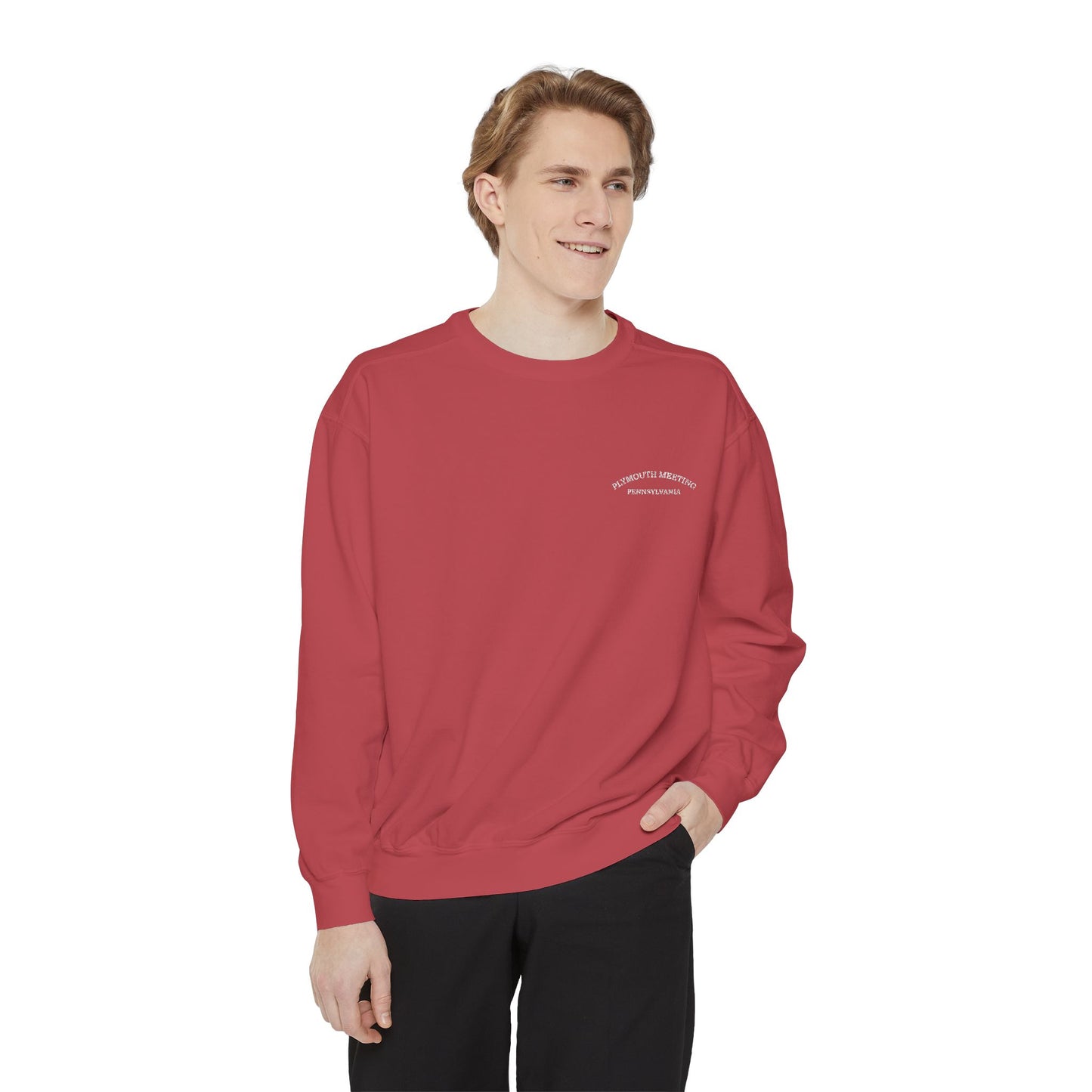 Plymouth Meeting Comfort Colors Sweater - Burbs Collection