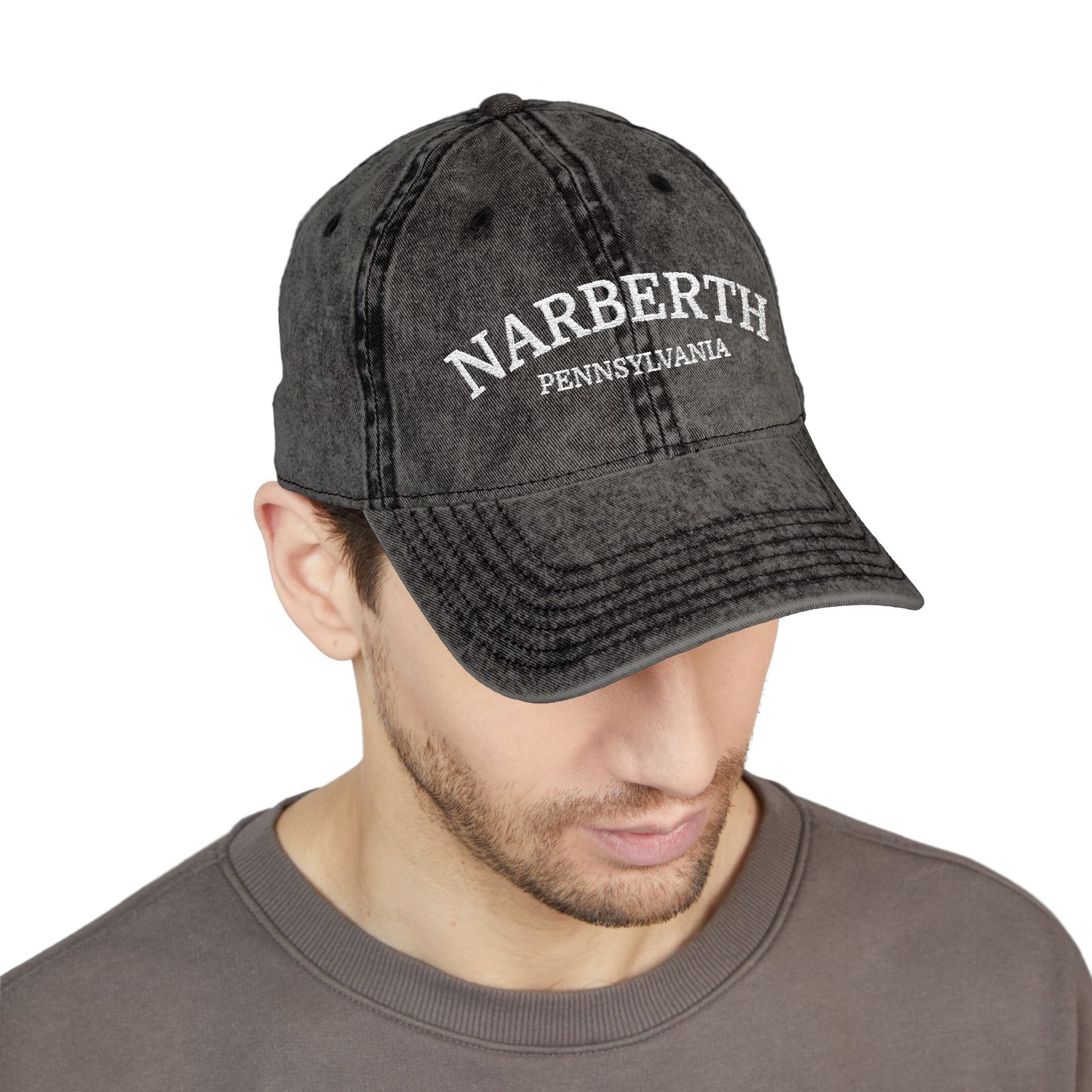 Narberth Embroidered Cap - Burbs Collection