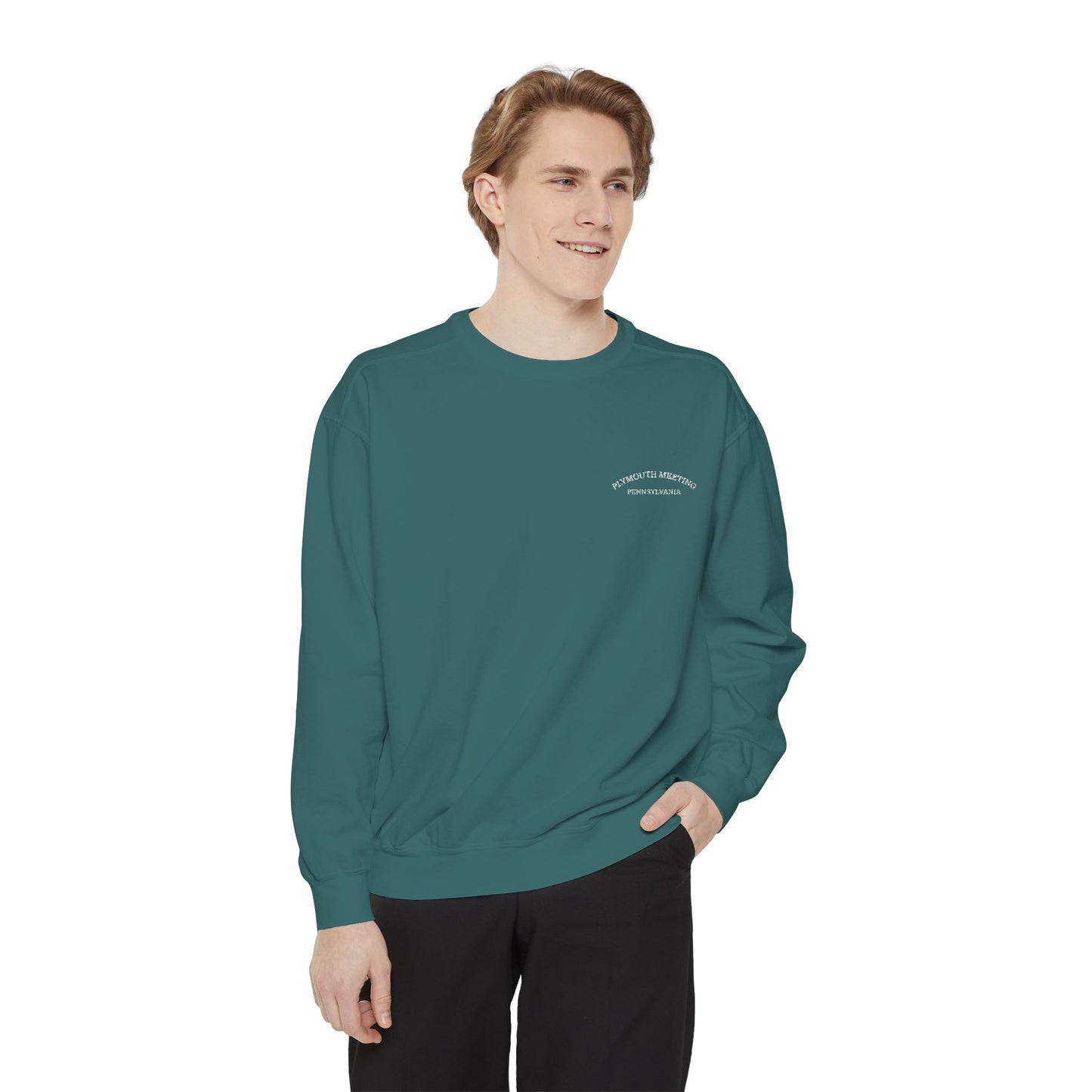 Plymouth Meeting Comfort Colors Sweater - Burbs Collection