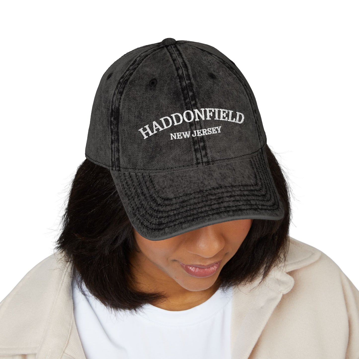 Haddonfield Embroidered Cap - Burbs Collection