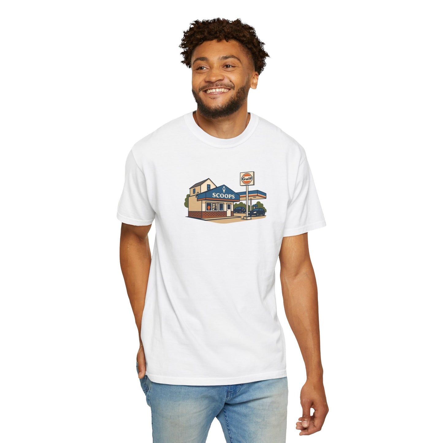 Conshy Scoops Tee Shirt - Burbs Collection