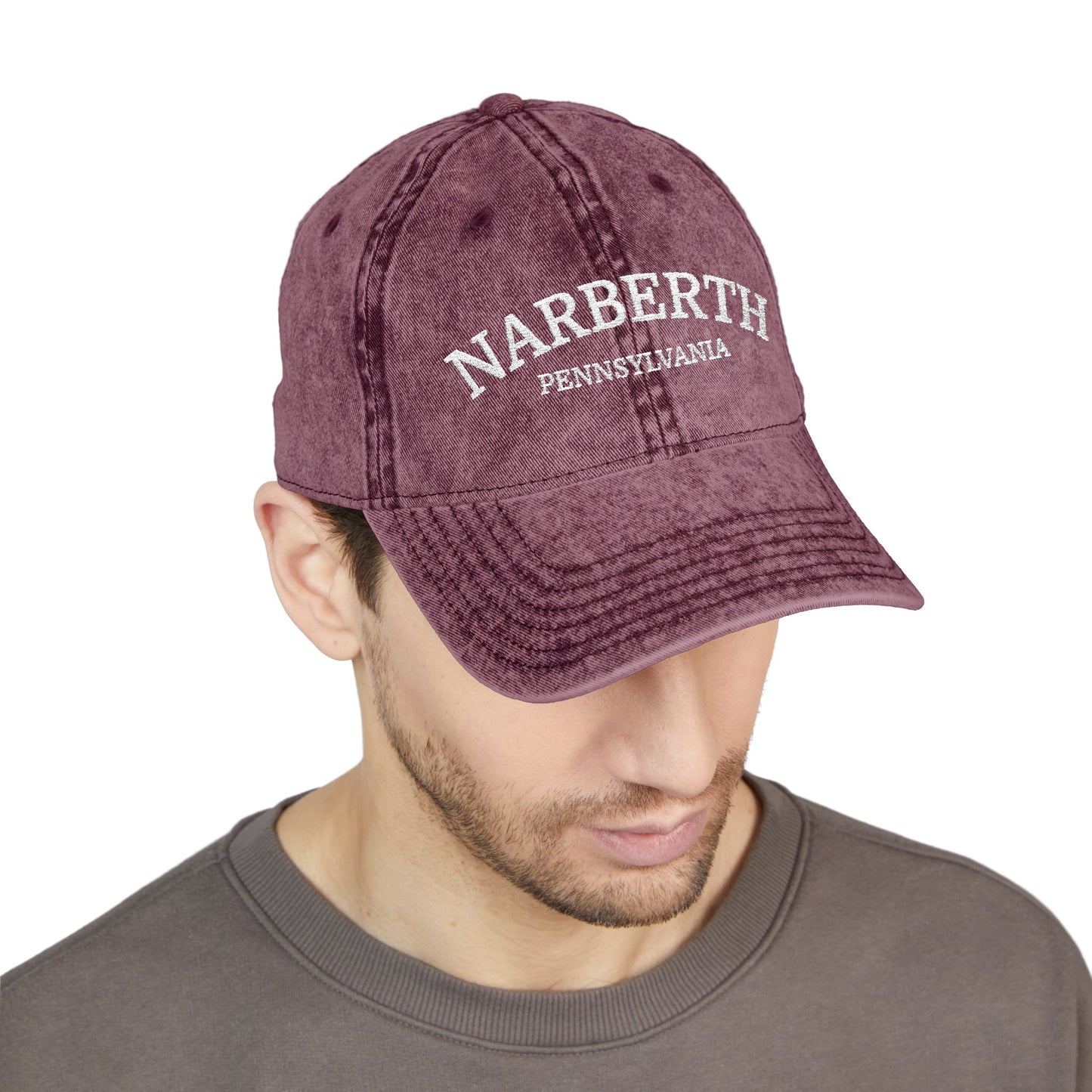 Narberth Embroidered Cap - Burbs Collection