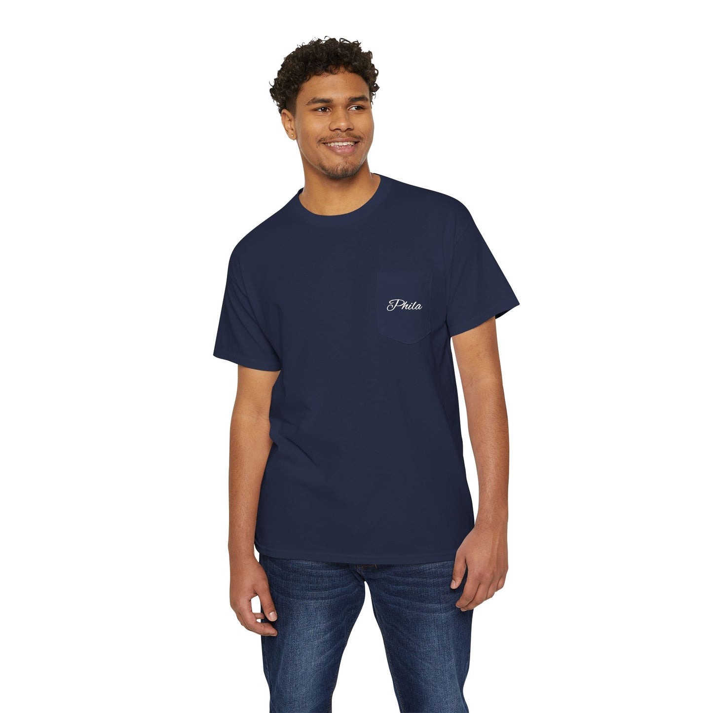 Phila Script Pocket Tee Shirt