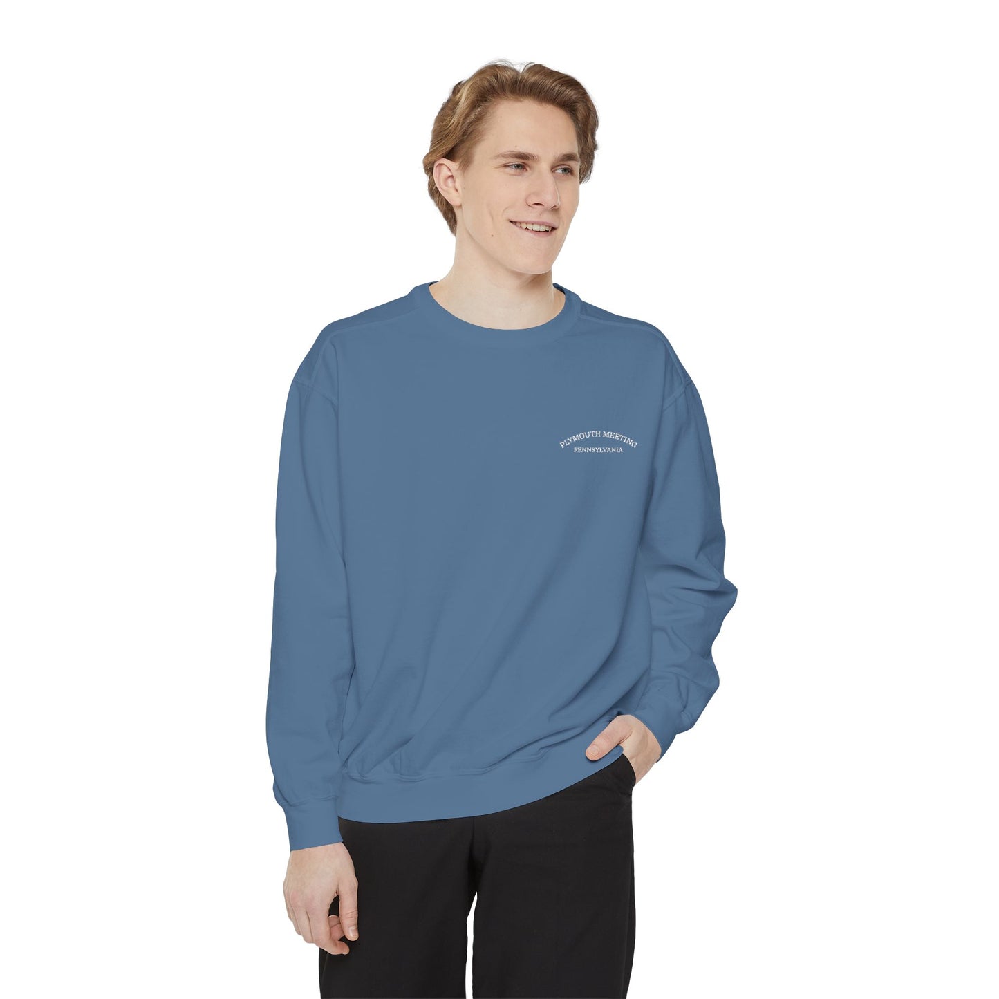 Plymouth Meeting Comfort Colors Sweater - Burbs Collection