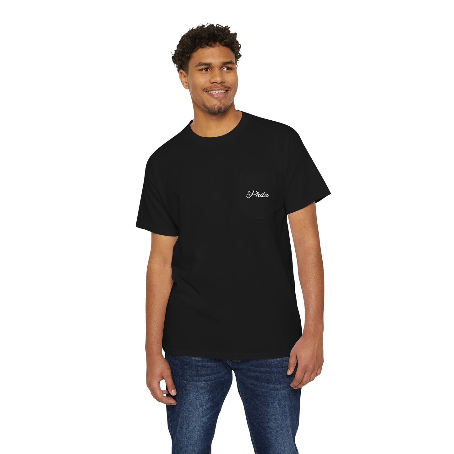 Phila Script Pocket Tee Shirt