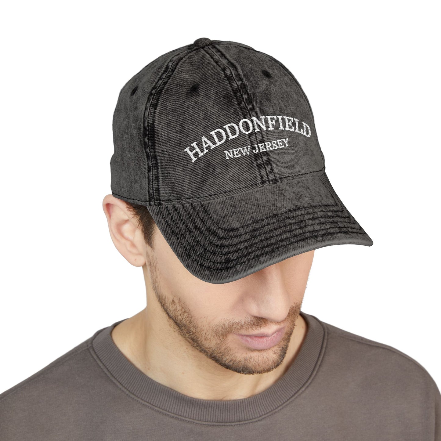 Haddonfield Embroidered Cap - Burbs Collection