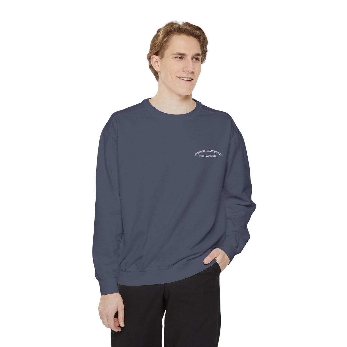 Plymouth Meeting Comfort Colors Sweater - Burbs Collection