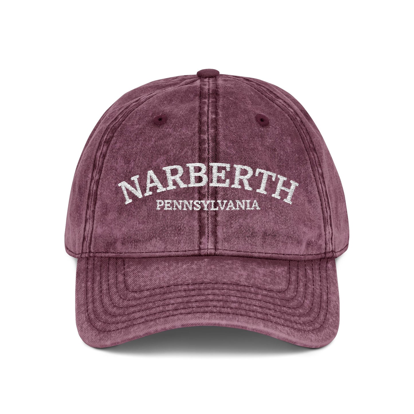 Narberth Embroidered Cap - Burbs Collection