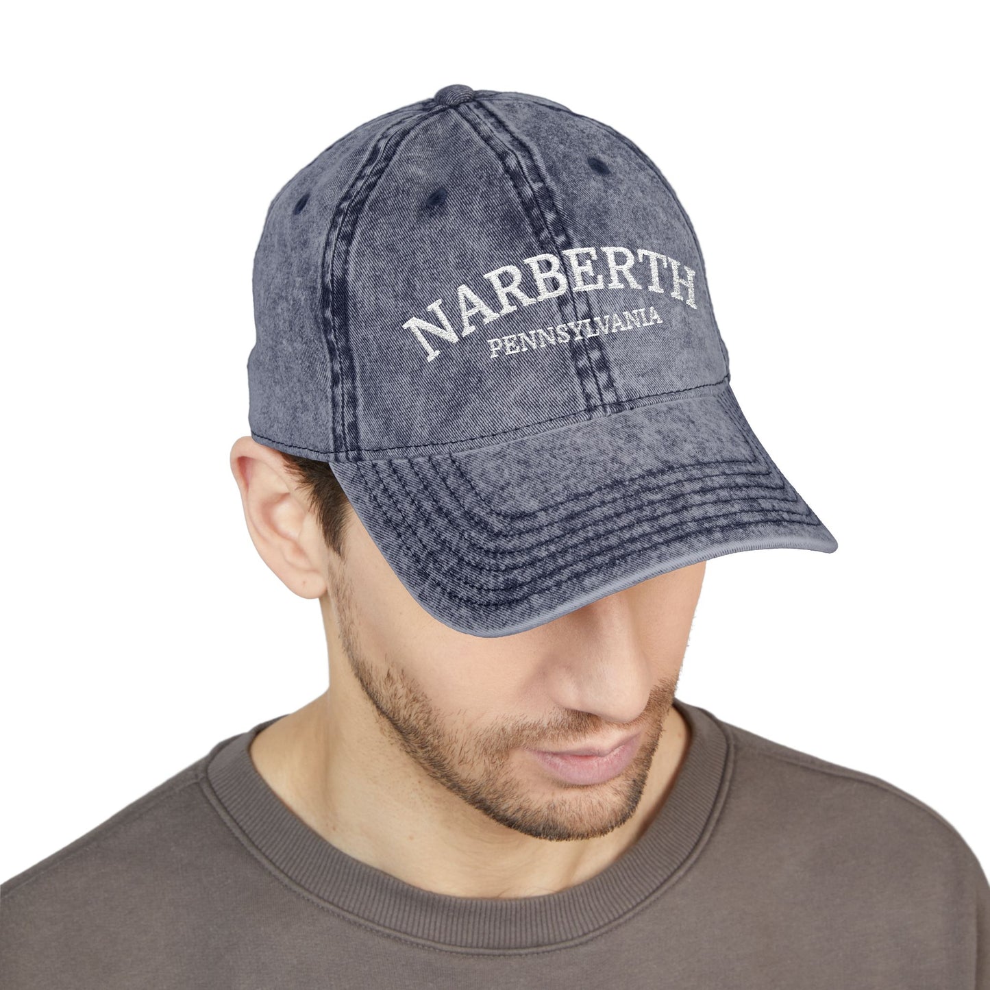 Narberth Embroidered Cap - Burbs Collection