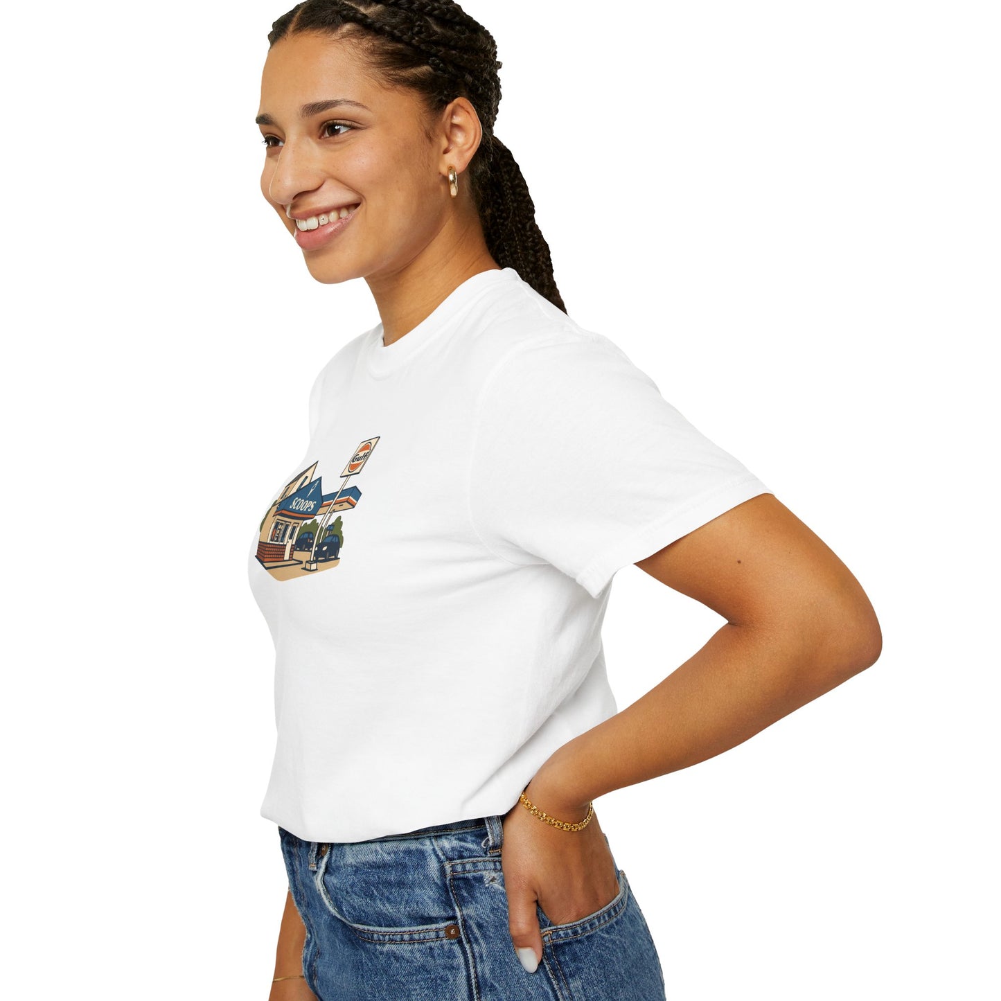Conshy Scoops Tee Shirt - Burbs Collection