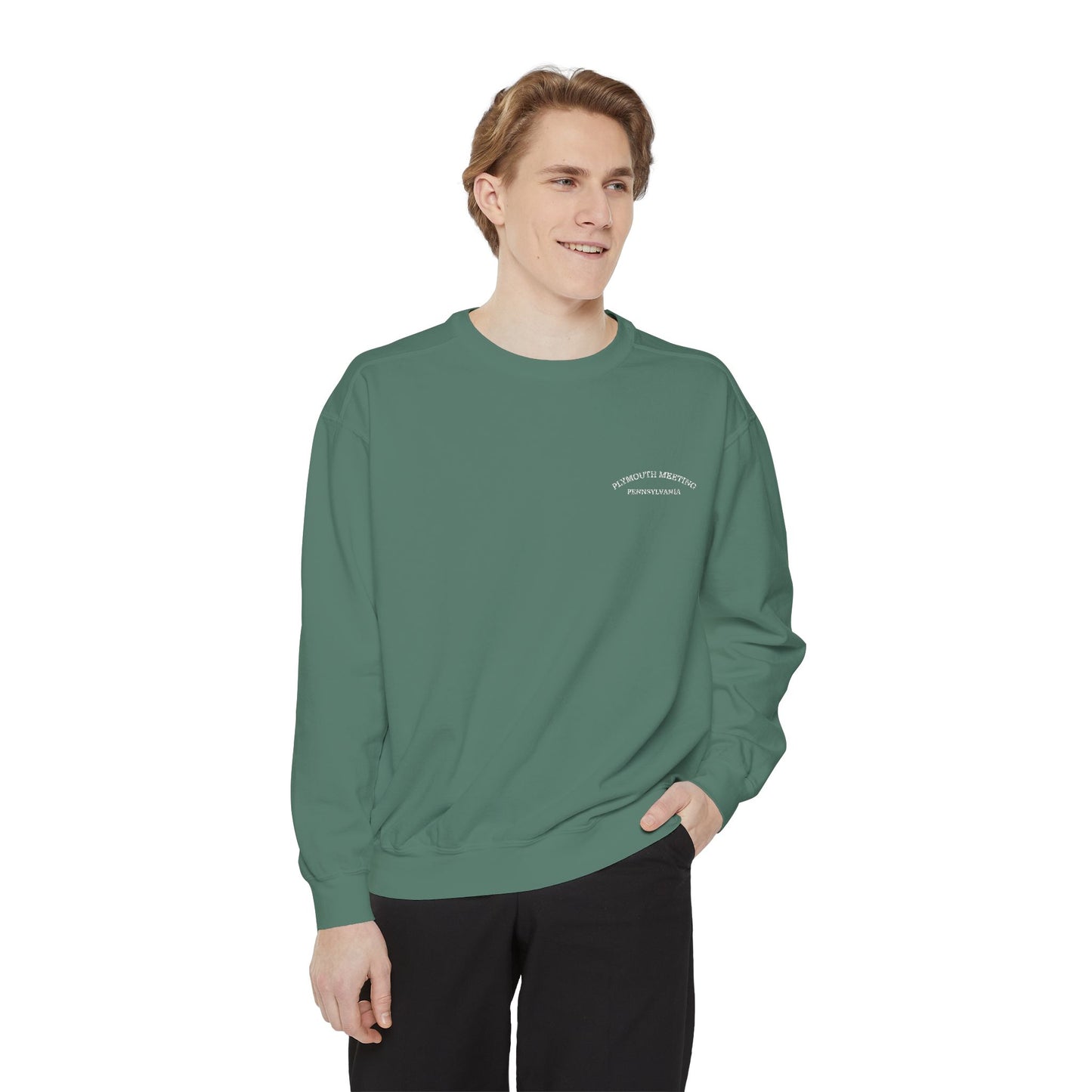 Plymouth Meeting Comfort Colors Sweater - Burbs Collection