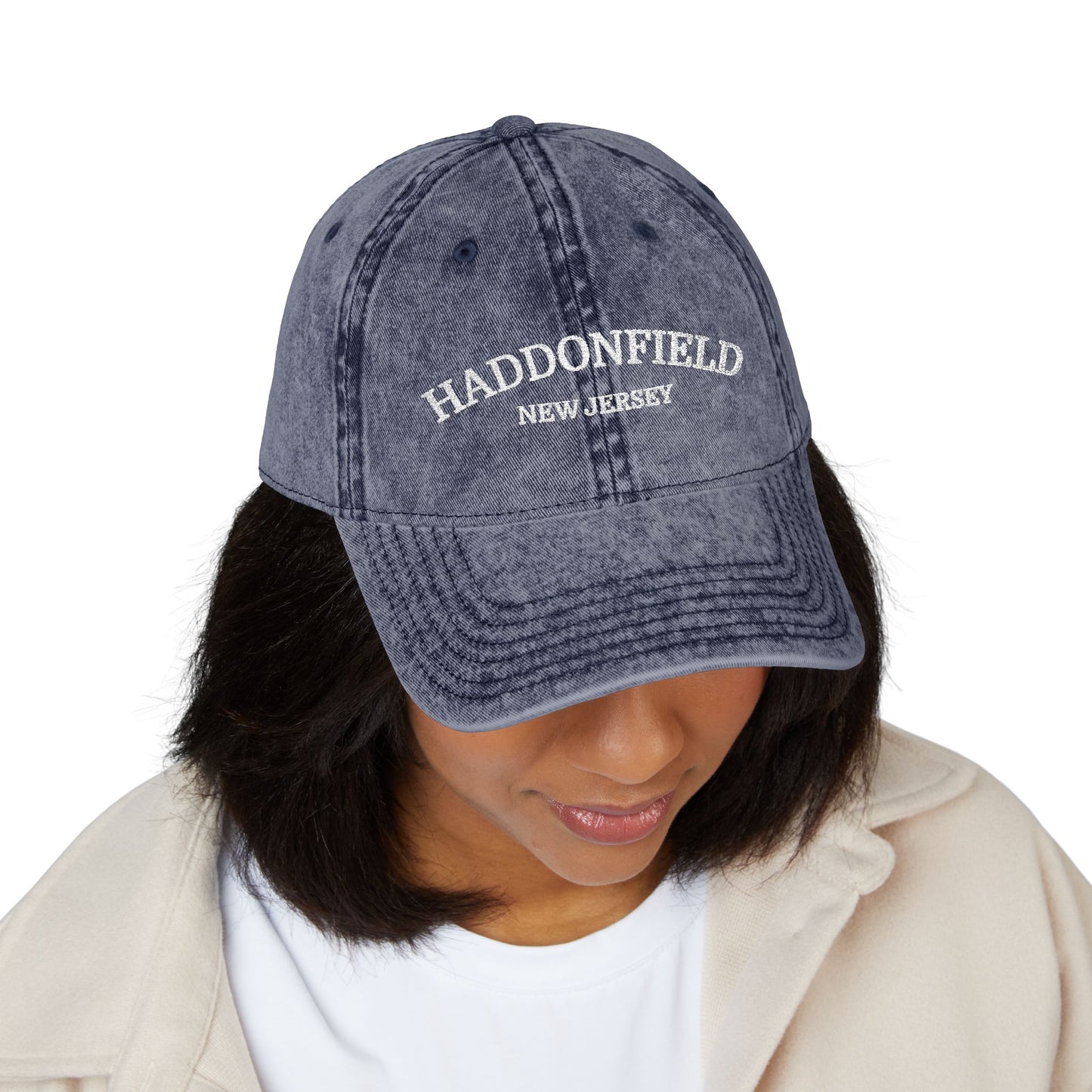 Haddonfield Embroidered Cap - Burbs Collection