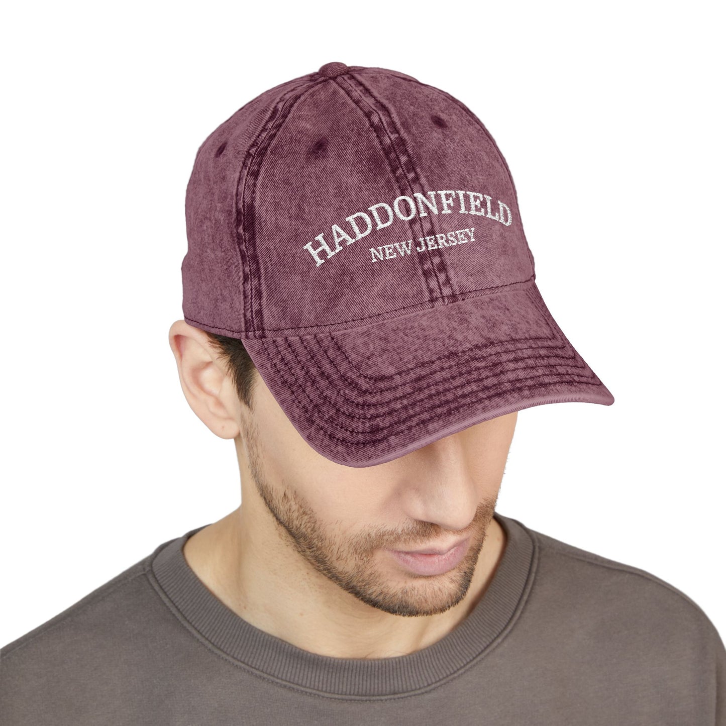 Haddonfield Embroidered Cap - Burbs Collection