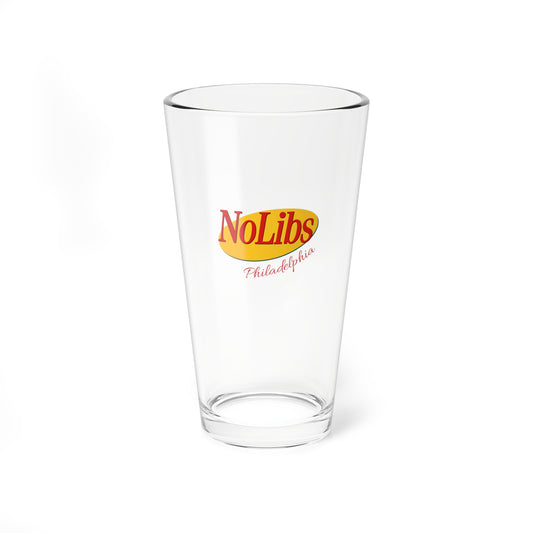 NoLibs Seinfeld Pint Glass